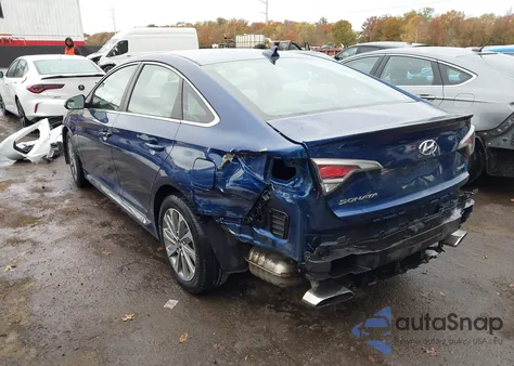 2016 Hyundai Sonata Sport from USA, damaged, VIN 5NPE34AF0GH366853